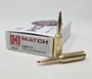 Hornady 6mm GT Ammunition Match H81597 109 Grain ELD Ballistic Tip 20 Rounds