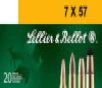 Sellier   Bellot 7X57mm Mauser Ammunition SB757C 173 Grain SPCE 20 Rounds