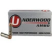 Underwood 45 Colt Long Colt  Ammunition UW432 250 Grain Full Metal Jacket Flat Nose 50 Rounds