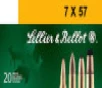 Sellier   Bellot 7X57mm Mauser Ammunition SB757A 140 Grain Full Metal Jacket 20 Rounds