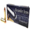 Alexander Arms 50 Beowulf Ammunition AB350RSBOX 350 Grain Plated Round Shoulder Case of 200 Rounds