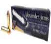 Alexander Arms 50 Beowulf Ammunition AB350RSBOX 350 Grain Plated Round Shoulder 20 Rounds