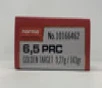 Norma 6 5mm PRC Ammunition NORMA10166462 143 Grain Golden Target 20 Rounds