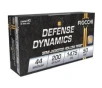 Fiocchi Defense Dynamics  44 Rem Mag 200gr Semi-Jacketed Hollow Point Ammo  50rds - 44B500