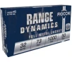 Fiocchi 32 Auto ACP 73gr FMJ 50rds Ammunition - 32AP