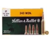 Sellier   Bellot 100 gr Semi-Jacketed Soft Point  243 Win Ammo  20 box - SB243A