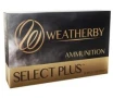 Weatherby Select Plus 338-378 Weatherby Mag 225 grain Barnes TTSX Rifle Ammo  20 Box - B333225TTSX