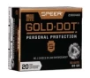 Speer Gold Dot Personal Protection  32 Auto 60 gr 20 Rounds Ammunition - 23604GD