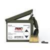 PMC X-Tac 5 56 NATO 62gr Green Tip LAP 840rds w  Bandoleer in M2A1 Ammo Can - 5 56 M855  M B 