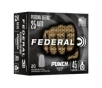 Federal Personal Defense Punch  25 ACP 45 gr Solid 20rds Handgun Ammo for Reliable Self-Defense - PD25P1