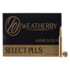 Weatherby Select Plus 224 Weatherby Mag 55 grain Spire Point Rifle Ammo  20 Box - H22455SP