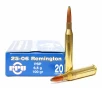 Prvi Partizan Ammunition 25-06 Remington 100 Grain Jacketed Soft Point 20 Count