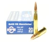 Prvi Partizan Ammunition 8x56mm Mannlicher-Schoenauer 208 Grain Full Metal Jacket Boat Tail 20 Count