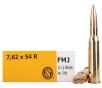 Sellier   Bellot Ammunition 7 62X54 Rimmed Russian 180 Grain Full Metal Jacket 20 Count