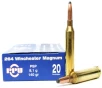 Prvi Partizan Ammunition 264 Winchester Magnum 140 Grain Jacketed Soft Point 20 Count
