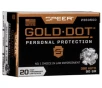 Speer Ammunition 380 ACP 90 Grain Jacketed Hollow Point 20 Count