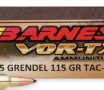 Barnes VOR-TX 6 5 Grendel 115 grain TAC-TX  20 rd box 
