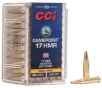 CCI  17 HMR 20 grain Gamepoint Jacketed Soft Point 2375 FPS  50 rd box 
