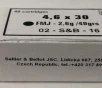 Sellier and Bellot 4 6  30 HK 40 grain FMJ  40 rd box 