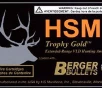 HSM  264 Win  Mag  140 grain Berger VLD Very Low Drag Match Hunting Factory Blemished  20 rd box 