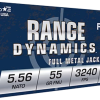 Fiocchi Range Dynamics 5 56 NATO 55 grain FMJ NEW BRASS CASED 1000 rd case x 5 cases TOTAL FREE SHIPPING NO SALES TAX OUTSIDE OF PA CUSTOMER APPRECIATION SALE 5000 rd case 