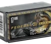Federal Speer 17 HMR 17 grain TNT Hollow Point  50 rd box 