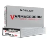 Nosler Varmageddon Flat Base Tipped 223 Remington Rifle Ammunition 20 Round Box