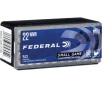 Federal Small Game JHP 22 Winchester Magnum Rimfire  WMR  Rimfire Ammunition 50 Round Box