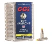 CCI VNT Varmint 17 Mach 2 Rimfire Ammunition 50 Round Box
