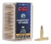CCI Gamepoint JSP 17 HMR Rimfire Ammunition 50 Round Box