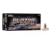 Blazer Ammunition Blazer Brass FMJ 30 Super Carry Handgun Ammunition 50 Round Box