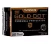 Speer Gold Dot Personal Protection 327 Federal Magnum Handgun Ammunition 20 Round Box