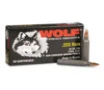 Wolf Polyformance 223 Remington Ammo 55 Grain FMJ Steel Case