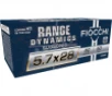 Fiocchi 57SUB62 Range Dynamics Subsonic 5 7X28mm 62r FMJ 50Rd