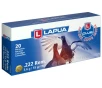 Lapua Rifle Ammuntion  222 Rem 55gr FMJ 2887 fps 20 ct