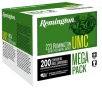 Remington UMC Centerfire Rifle Ammo 223 Rem  55 gr  FMJ 200 rd 