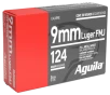 Aguila Ammunition 9mm Luger FMJ 124 Grain 50 Rounds
