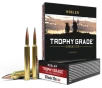 Nosler Trophy Grade Long Range Rifle Ammunition 30 Nosler 210 gr  ABLR SP 20 rd 