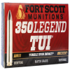 Fort Scott Munitions Rifle Ammo 350 Legend 125 gr  TUI 20 rd 