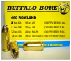 Buffalo Bore Ammunition 35A20 Personal Defense Strictly Business 460Rowland 185gr Jacket Hollow Point 20 Rounds