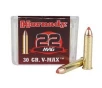 Hornady Varmint Express Rimfire Ammo 22 Mag 30 gr  V-Max 50 rd 