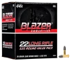 CCI Blazer Rimfire Ammo 22 LR  38 gr  RN 525 rd 