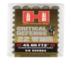 Hornady Critical Defense Rimfire Ammo 22 Mag 45 gr  Flex Tip eXpanding 50 rd 