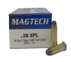Magtech 38C Range Training  38Special 158gr Semi Jacketed Soft Point Flat 50 Rounds