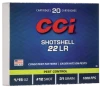 CCI Pest Control Shotshell 22 Long Rifle  12 Shot 31 Grain 20 Rounds