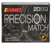 Barnes Bullets Precision Match 6mm Creedmoor Open Tip Match Boat Tail 112 Grain 20 Rounds - 30814