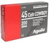 Aguila Ammunition 1E454319 45 Colt Soft Point 200 Grain 50 Rounds