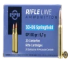 PPU PP30061 Standard Rifle  30-06Springfield 150gr Soft Point 20 Rounds