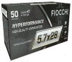 Fiocchi Hyperformance Defense Pistol Ammo 5 7x28mm 40 gr  THP 50 rd 