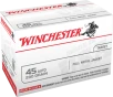 Winchester USA Pistol Ammo 45 ACP Full Metal Jacket 230 Grain 100 Rounds